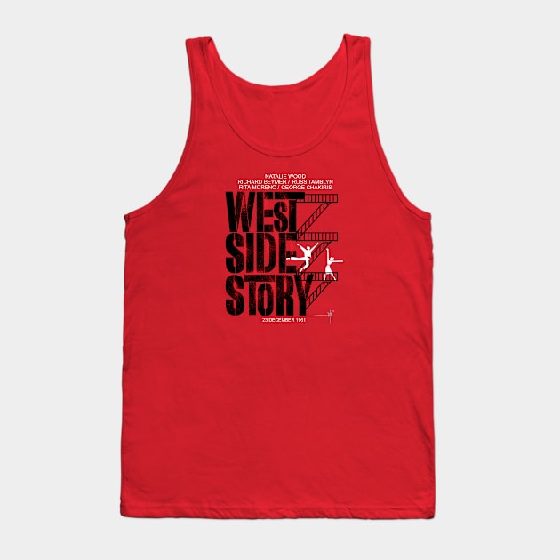 West Side Story T-shirt version Tank Top by Jun Pagano